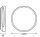 LED Deckenlampe Click-DIM Holz 3000K Ø30cm blendarm