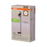 Stehleuchte verstellbar Metall E27 H:120 cm OSRAM