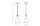 Wandleuchte Schwarz Metall L:15,2 cm E27 blendarm OSRAM