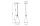 Wandleuchte Schwarz Metall L:15,2 cm E27 blendarm OSRAM