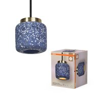 Pendelleuchte Gold Terrazzo Blau Ø10 cm OSRAM