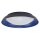 LED Deckenleuchte Click-DIM Schwarz Blau 3000K Ø48cm