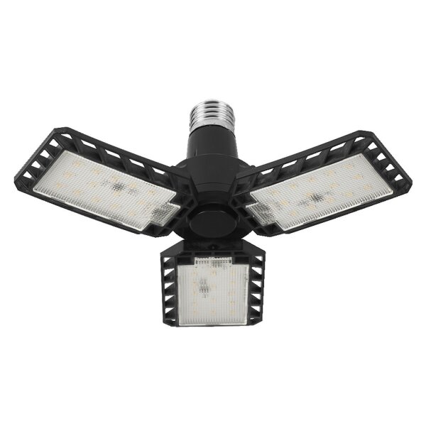 Deckenleuchte Schwarz Metall E27 B:23,1cm OSRAM