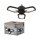 Deckenlampe Schwarz Metall E27 B:33,7cm OSRAM