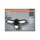 Deckenlampe Schwarz Metall E27 B:33,7cm OSRAM