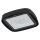 LED Deckenleuchte Schwarz Glas 6500K IP65 B27,3cm OSRAM