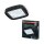 LED Deckenleuchte Schwarz Glas 6500K IP65 B27,3cm OSRAM