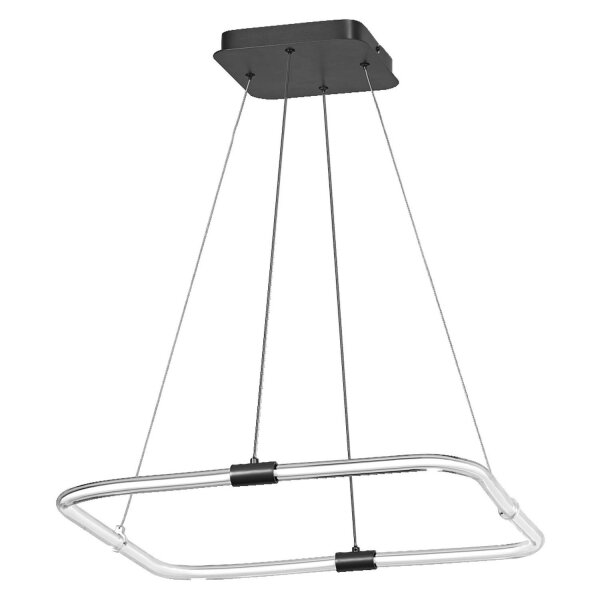 LED Hängelampe Dunkelgrau dimmbar 3000 K OSRAM