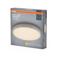 LED Deckenleuchte Wei&szlig; Metall Click-DIM 3000K OSRAM