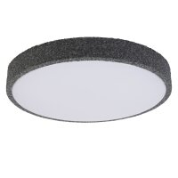 LED Deckenlampe Click-DIM Schwarz 3000K Ø39cm OSRAM