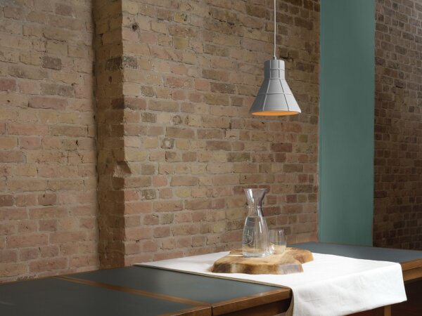 Pendelleuchte Beton Grau E27 L:20 cm Modern OSRAM