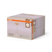 Stehlampe Weiß Papier Beige E27 H:164 cm blendarm...