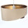 Hängeleuchte Beige Gold Braun Esstisch Lampe
