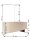 Hängeleuchte Beige Gold Braun Esstisch Lampe