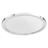 LED Deckenleuchte Click-CCT Chrom Metall IP44 OSRAM