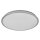 LED Deckenleuchte Silber Metall 3000K Ø39cm rund OSRAM