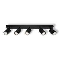 Deckenstrahler Schwarz Metall flexibel GU10 OSRAM