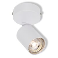 Deckenstrahler flexibel Wei&szlig; Metall GU10 L9,2cm OSRAM