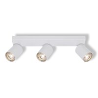 Spot schwenkbar flexibel Weiß Metall GU10 L37cm OSRAM
