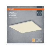 LED Deckenlampe Weiß Alu Metall 3000K L:59,5cm OSRAM