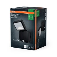 LED Wandleuchte Sensor 4000 K H:21,5 cm IP54 OSRAM