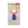 Tischlampe Glas Metall H:36,5 cm E14 Blau Rosa OSRAM