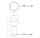Tischleuchte Glas Metall E14 H:36,5 cm Grün Gelb OSRAM