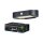 LED Solar Wandlampe Sensor Schwarz Alu 3000K IP44 OSRAM