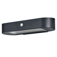 LED Solar Wandleuchte Sensor Alu 3000K IP44 OSRAM