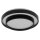 LED Deckenleuchte Schwarz Metall 3000 K Ø38,5cm OSRAM