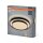 LED Deckenlampe Schwarz Metall 3000 K Ø48,5 cm OSRAM