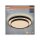 LED Deckenlampe Schwarz Metall 3000 K Ø48,5 cm OSRAM