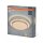 LED Deckenleuchte Silber Metall 3000K Ø48,5cm OSRAM