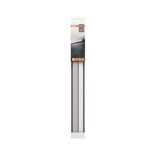 LED Unterbauleuchte Silber Alu 3000K L:55cm OSRAM