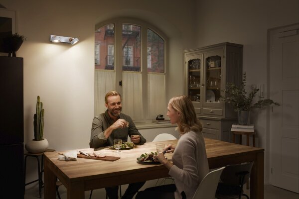 LED Deckenstrahler verstellbar Holz Weiß 3000 K OSRAM