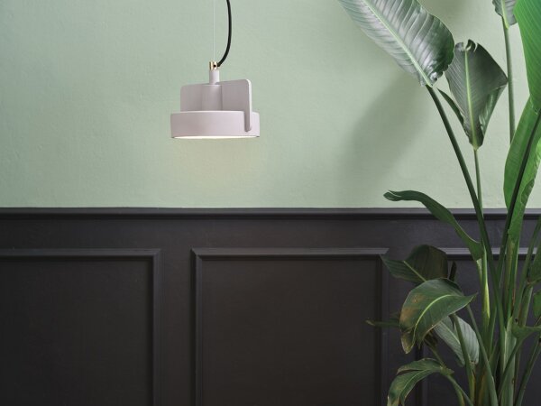 Wandleuchte Dunkelgrau Beton E27 L:22,5 cm OSRAM