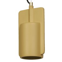 Wandlampe Gold Beton E27 L:15,5 cm modern OSRAM