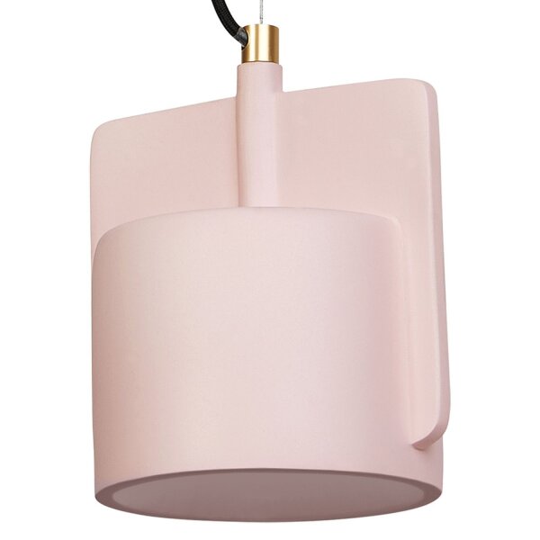 Wandleuchte Rosa Beton E27 L:19 cm modern OSRAM