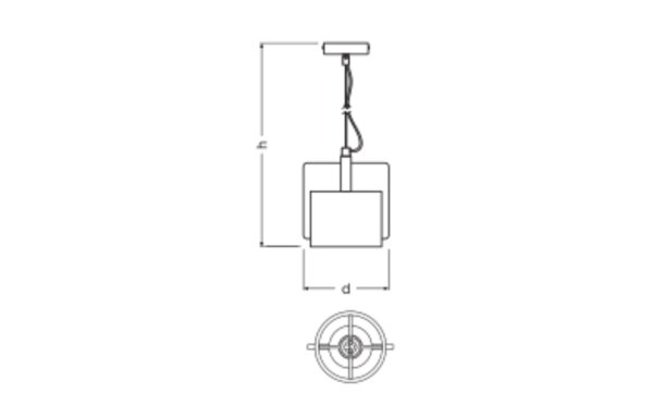 Wandleuchte Rosa Beton E27 L:19 cm modern OSRAM