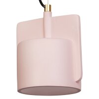 Wandleuchte Rosa Beton E27 L:19 cm modern OSRAM
