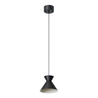 H&auml;ngelampe verstellbar Schwarz E27 &Oslash;20 cm OSRAM