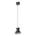 Hängelampe verstellbar Schwarz E27 Ø20 cm OSRAM