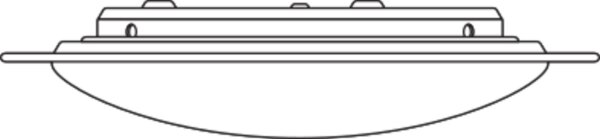 LED Deckenleuchte CCT Weiß Alu 2800-6000K Ø56cm OSRAM
