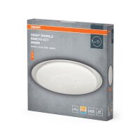 LED Deckenleuchte CCT Wei&szlig; Alu 2800-6000K &Oslash;56cm OSRAM