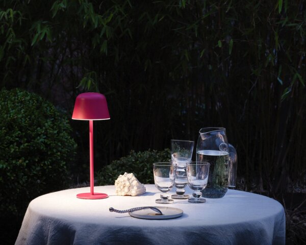 LED Akku Tischleuchte dimmbar Magenta CCT 6000 K OSRAM