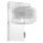 LED Wandleuchte Click-CCT Metall Weiß Glas IP44 OSRAM