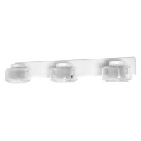 LED Wandlampe Click-CCT Weiß Glas IP44 B:50cm OSRAM