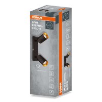 Spot schwenkbar flexibel Schwarz Gold Metall GU10 OSRAM