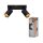 Spot schwenkbar flexibel Schwarz Gold Metall GU10 OSRAM
