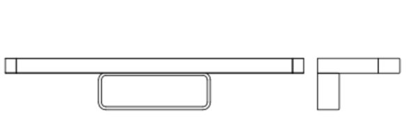 LED Spiegelleuchte Chrom Alu 3000-4000K IP44 OSRAM